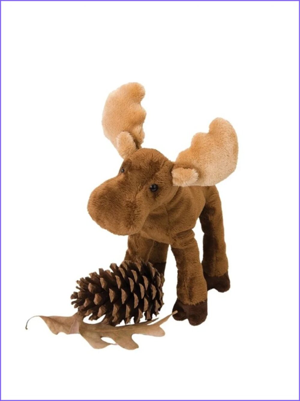 Douglas Plush New w/Tag Moose Lumber Jack Wild Stuffed Animal 6.5"